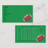 Football - Bedrijven Visitekaartje (Voorkant / Achterkant)