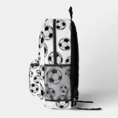 football  bedrukte rugzak (Rechts)