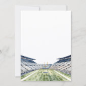 Football Beers Birthday Cheers Kaart (Achterkant)