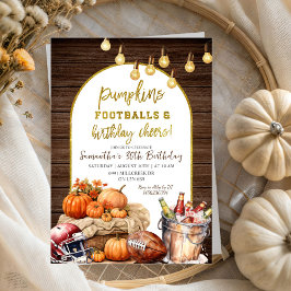 Football Beers Volwassen Man Verjaardagsfeest Kaart