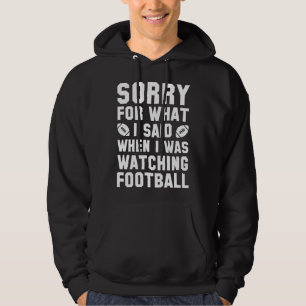 Football bekijken hoodie