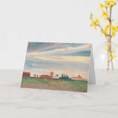 Football bij Collioure | James Dickson Innes Kaart (Gele Bloem)