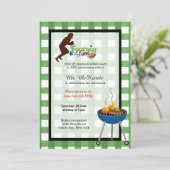 Football bij pensionering kaart (Staand voorkant)