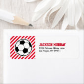 Football Birthday Baby shower Party Etiket (Insitu)