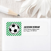 Football Birthday Baby shower Party Etiket (Insitu)