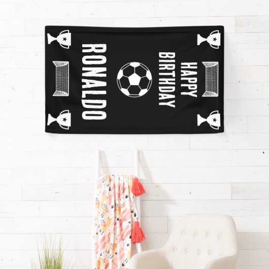 Football Birthday Banner (Insitu)