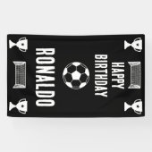 Football Birthday Banner (Horizontaal)