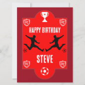 Football Birthday Banner (Voorkant)