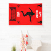 Football Birthday Banner (Insitu)