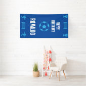 Football Birthday Banner (Insitu)
