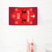 Football Birthday Banner (Insitu)