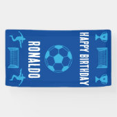 Football Birthday Banner (Horizontaal)