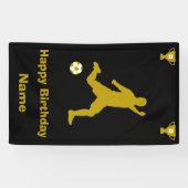 Football Birthday Banner (Horizontaal)