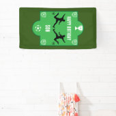 Football Birthday Banner (Insitu)