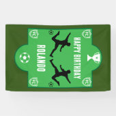 Football Birthday Banner (Horizontaal)
