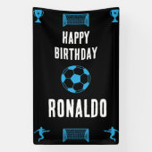 Football Birthday Banner (Verticaal)