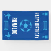 Football Birthday Banner (Horizontaal)