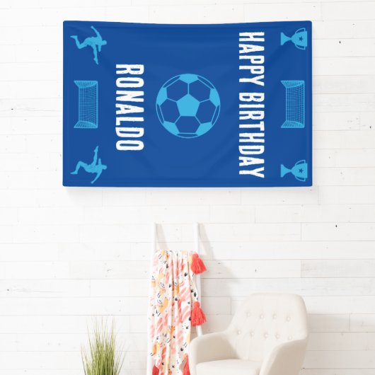 Football Birthday Banner (Insitu)
