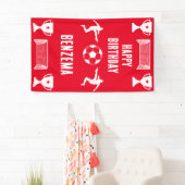 Football Birthday Banner (Insitu)