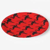 Football Birthday Banner Papieren Bordje (Gekanteld)