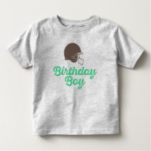 Football Birthday Boy Shirt