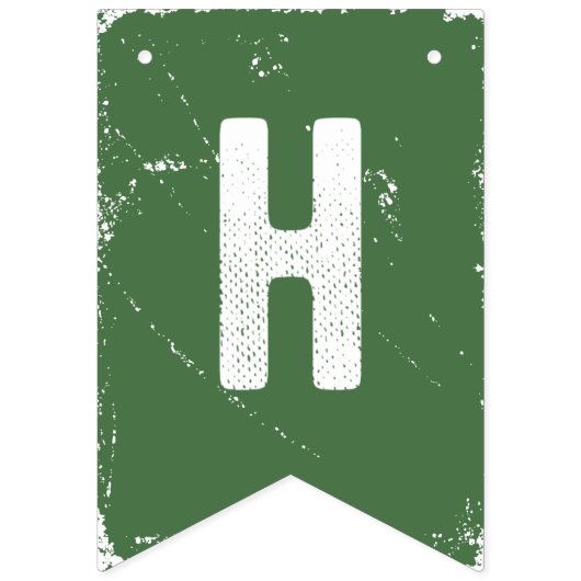 Football Birthday Bunting Banner (Tweede vlag)