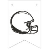 Football Birthday Bunting Banner (Eerste vlag)