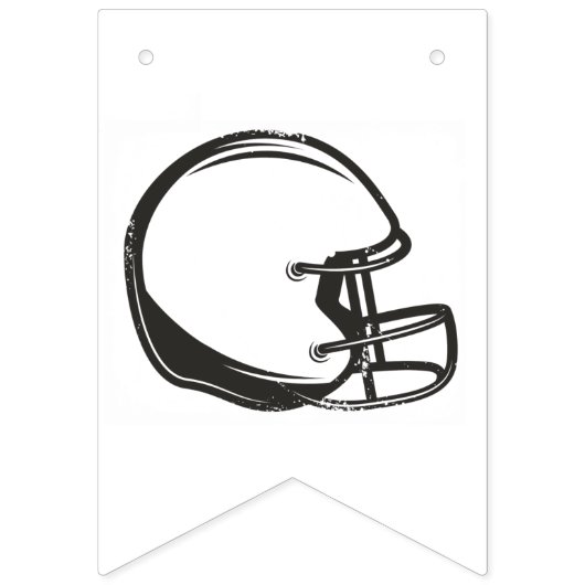 Football Birthday Bunting Banner (Eerste vlag)