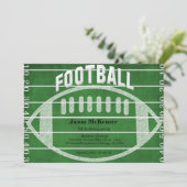 Football Birthday Kaart (Staand voorkant)