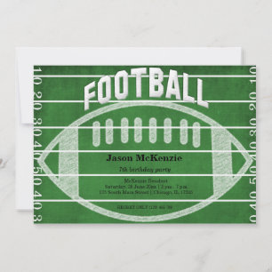 Football Birthday Kaart