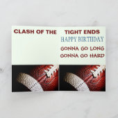 Football Birthday Kaart (Binnen)