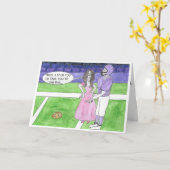 Football Birthday Kaart (Gele Bloem)