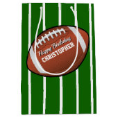Football Birthday Medium Cadeauzakje (Voorkant)