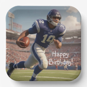 Football Birthday Papieren Bordje