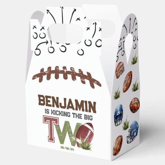 Football Birthday Party Bedankdoosjes