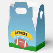 Football Birthday Party Bedankdoosjes (Geopend)