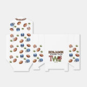 Football Birthday Party Bedankdoosjes (Uitgevouwen)