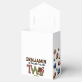 Football Birthday Party Bedankdoosjes (Geopend)