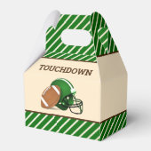 Football Birthday Party Bedankdoosjes (Voorkant Zijde)