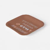 Football BIrthday Party Papieren Bordje (Gebogen)