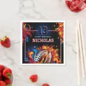 Football Birthday Party Servet (Insitu)