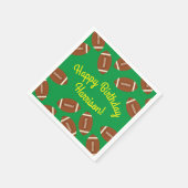 Football Birthday Party Servet (Hoek)