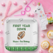 Football Birthday Party Welcome Sign Papieren Bordje (Feest)