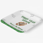 Football Birthday Party Welcome Sign Papieren Bordje (Gebogen)