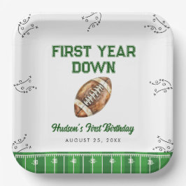 Football Birthday Party Welcome Sign Papieren Bordje