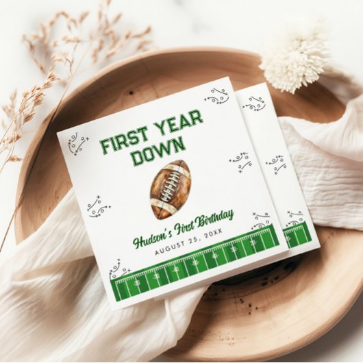 Football Birthday Party Welcome Sign Servet