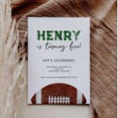 Football Birthday Uitnodiging