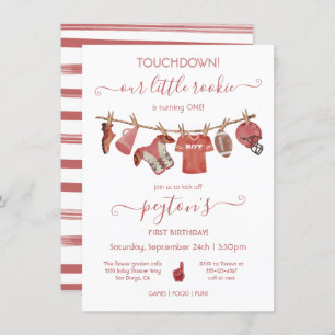 Football - Birthday - uitnodiging