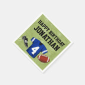 Football Blitz Kinderen verjaardagsfeestje Servet (Hoek)