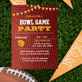 Football Bowl Championship Party Kaart